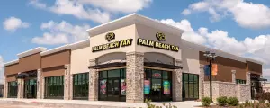 Outside view of a Palm Beach Tan location