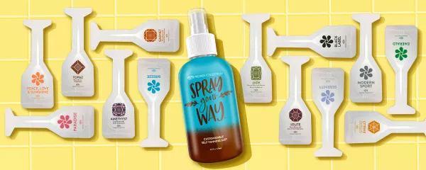 Sunless tanning product lineup